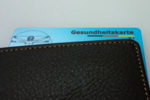 Gesundheitskarte einer Krankenkasse