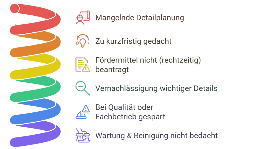 Die häufigsten Fehler beim Umbau kleiner Bäder - © Altersgerecht Modernisieren