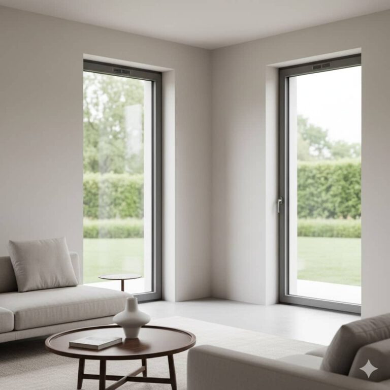 Fenster mit integrierter Lüftung (erstellt mit KI) - ©Altersgerecht Modernisieren