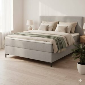 Premium Boxspringbett (erstellt mit KI) -©Altersgerecht Modernisieren