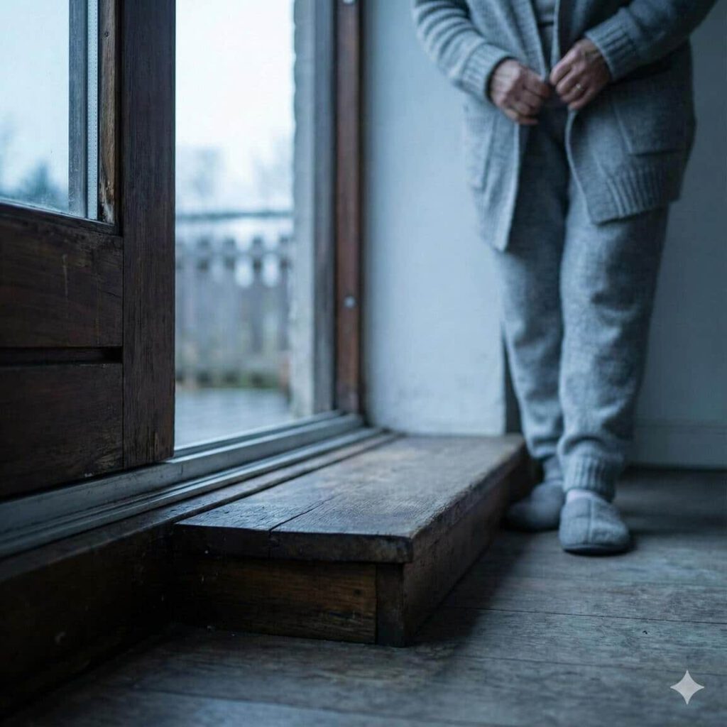 Veraltete Fenster machen den Raum ungemütlich (erstellt mit KI) - ©Altersgerecht Modernisieren