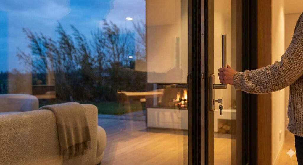 Abschließbarer Fenstergriff bei einem einbruchsicheren Fenster - ©Altersgerecht Modernisieren