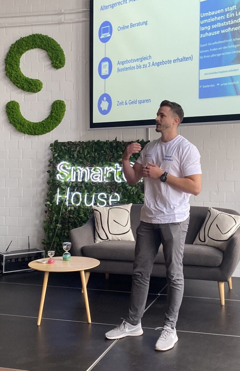 Gründer Patrick Herr als Speaker beim Business Lunch in Osnabrück